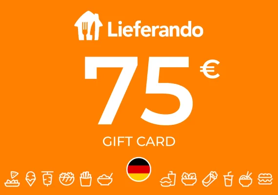 Lieferando Gift Card 75 EUR Key - GERMANY